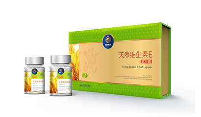 简约科学与活力视觉 维生素片咀嚼片与礼盒包装设计解析